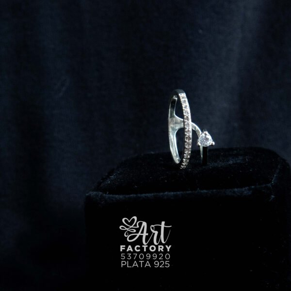 Anillo #023 Talla 7 Plata 925 (y)