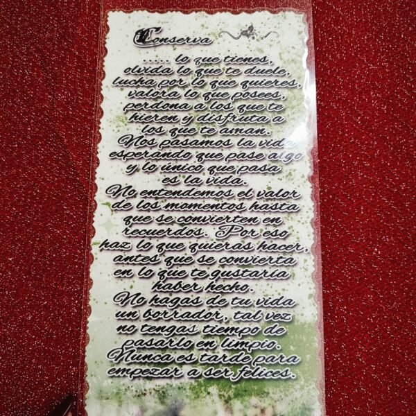 Tarjeta plasticada para parejas 🤍 - Imagen 2