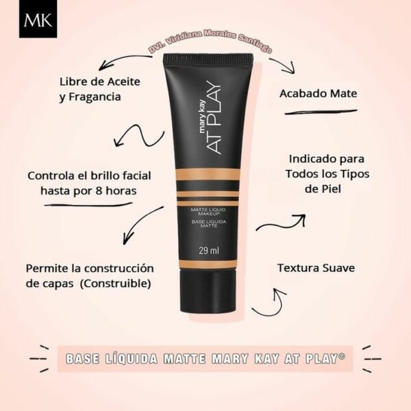 Bases de Mary Kay disponibles (Light, y Very Light). Tonos claros