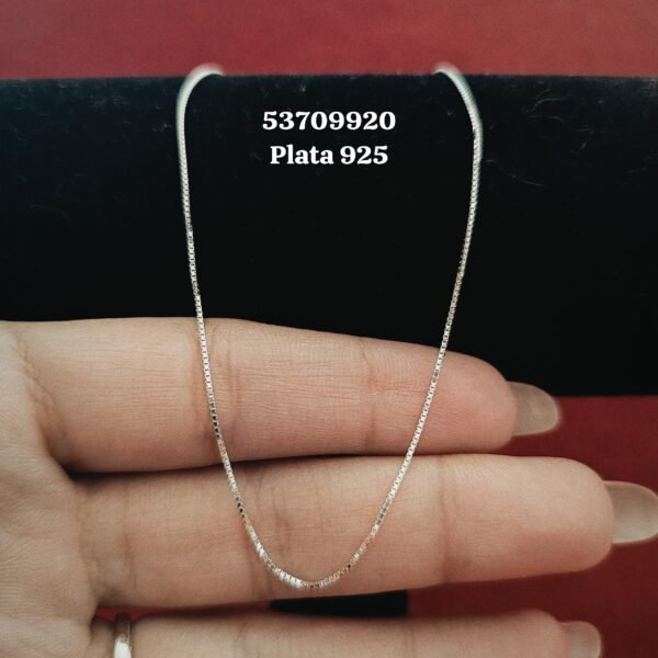 Cadena de 50 cm 14 USD qwqw [Plata 925]