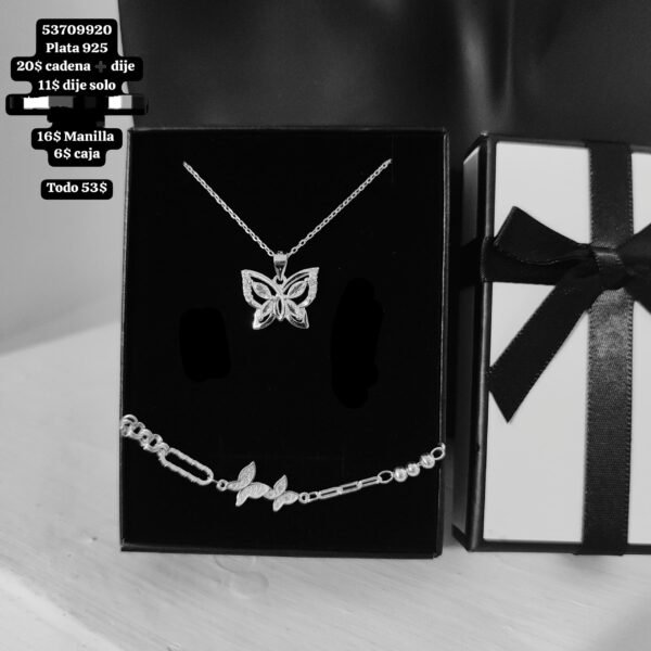 007 Manilla 16$, cadena con dije 20$. Plata 925