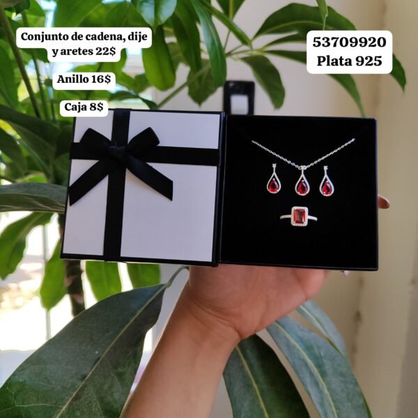 043 Conjunto. Los valores salen en la foto por separado. En USD o al cambio. Plata 925