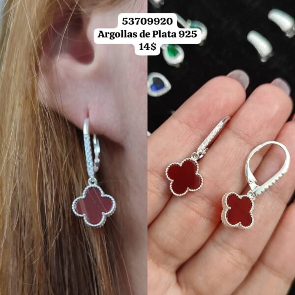 031 Argollas. Plata 925