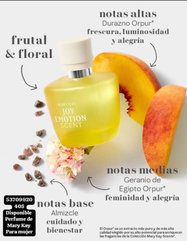 Perfume Joy Emotion Scent de Mary Kay para mujer.