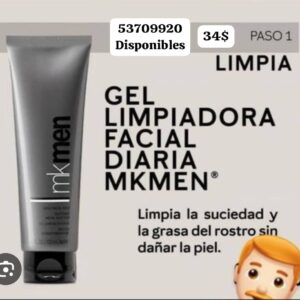 011 Gel limpiador facial de hombre de Mary Kay Disponible. No es por encargo.