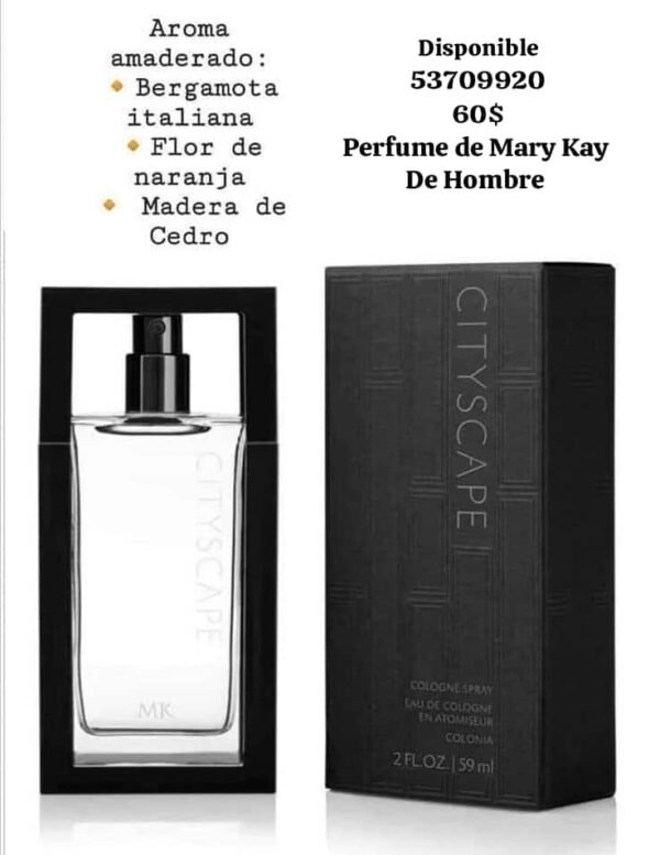 027 Perfume de hombre. De Mary Kay. Disponibles