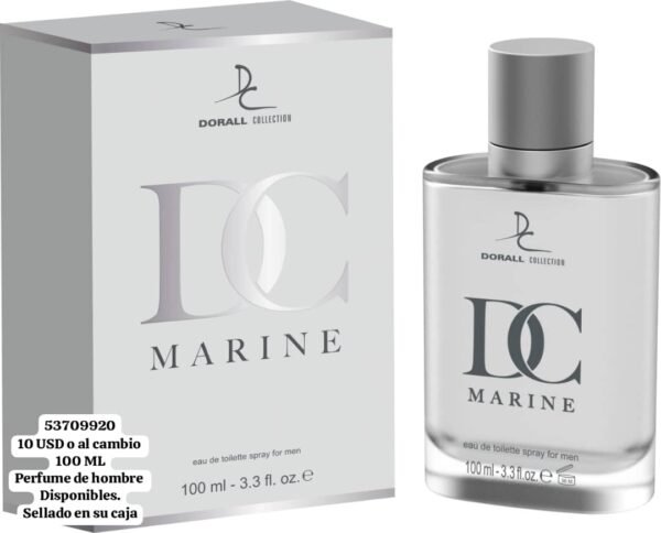 017 Perfume de hombre (Marine) Disponible. 10 USD o al cambio.  Sellado en su caja 100 ml