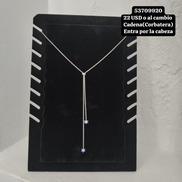022 Corbateros ajustables. Plata 925 - Imagen 2