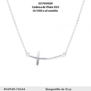 039 Cadena con dije de Plata 925