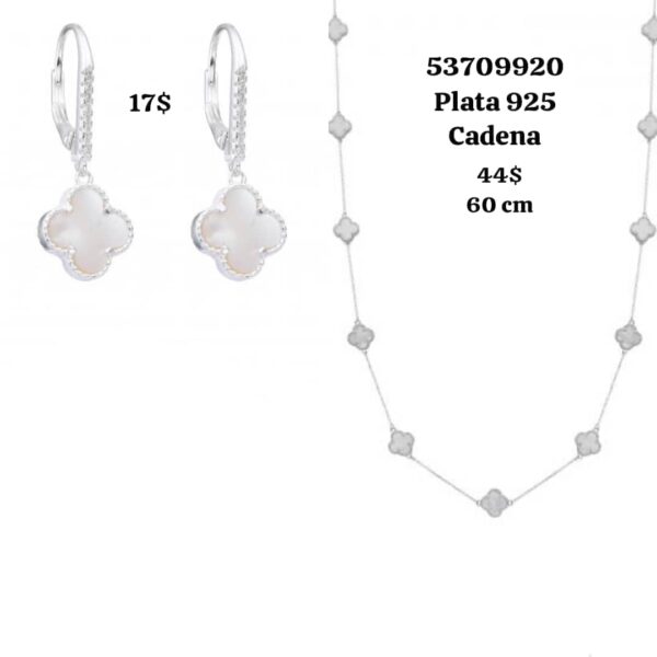 003 Conjunto Van Cleef. Ampliar la imagen para ver los valores por separado. USD o al cambio. Plata 925