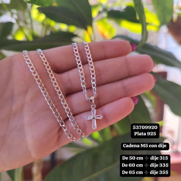001 Dijes de cruz. Plata 925. En la foto inicial salen los valores de los dijes. - Imagen 11