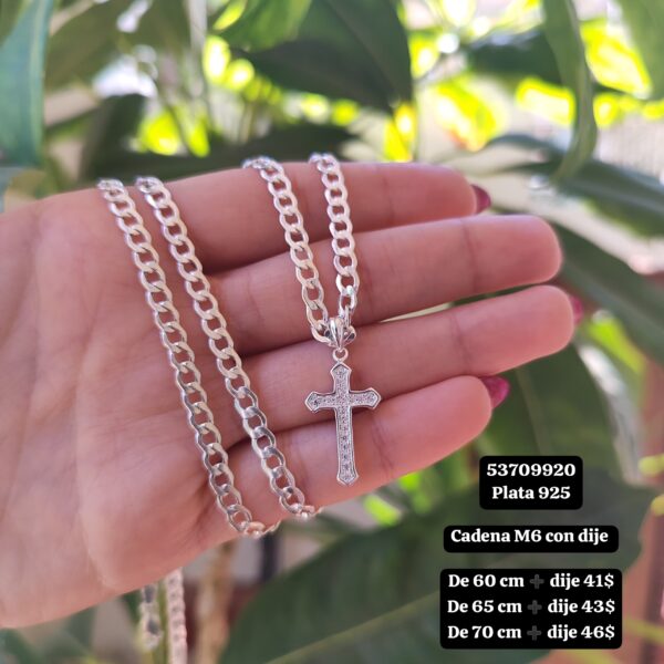 001 Dijes de cruz. Plata 925. En la foto inicial salen los valores de los dijes. - Imagen 9