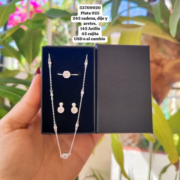 021 Conjunto. Plata 925 - Imagen 2