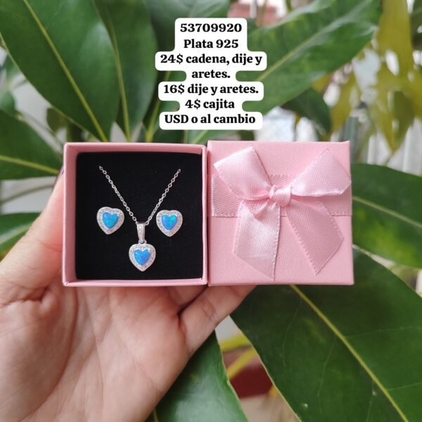 023 Conjunto. Plata 925 (Ampliar la imagen para ver los valores por separado.) - Imagen 3