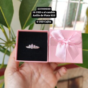 031 Anillo de Plata 925 Tallas 5, 6, 7 y 8