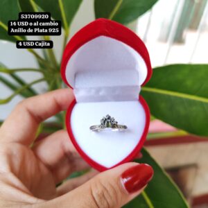 032 Anillo de Plata 925 Tallas 7, 8 y 9