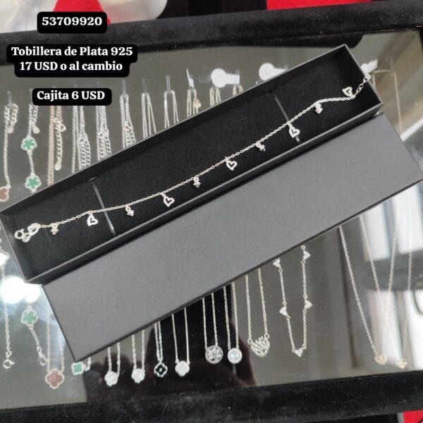 027 Tobillera de Plata 925