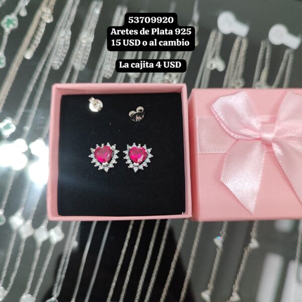 007 Aretes de Plata 925 (Pandora)