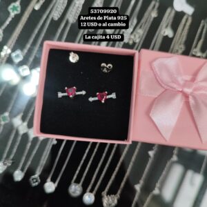 030 Aretes de Plata 925 (Pandora)