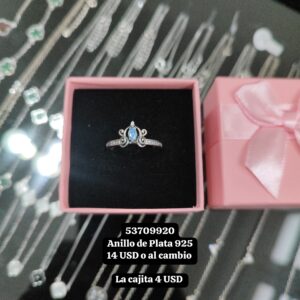 033 Anillo de Plata 925 Tallas 7 y 8
