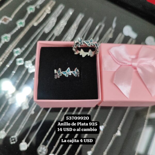 035 Anillo de Plata 925 Tallas 6 y 7