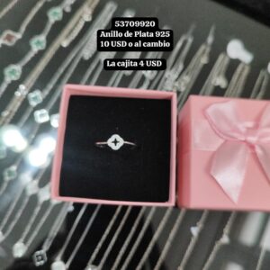 050 Anillo de Plata 925 Tallas 6, 7 y 8