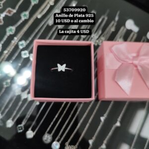 049 Anillo de Plata 925 Talla 7