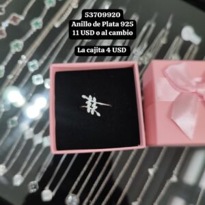 051 Anillo de Plata 925 Tallas 6, 7