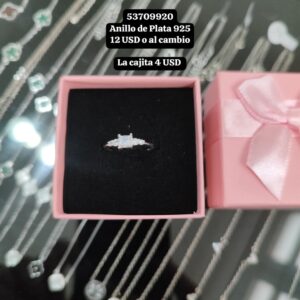 043 Anillo de Plata 925 Tallas 5, 6, 7, 8