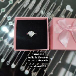 045 Anillo de Plata 925 Talla 5