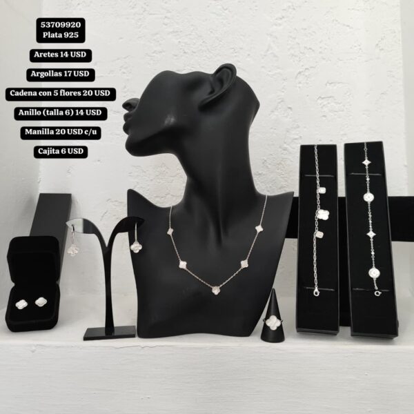036 Conjunto Van Cleef (Ampliar la imagen para ver los valores por separado.)