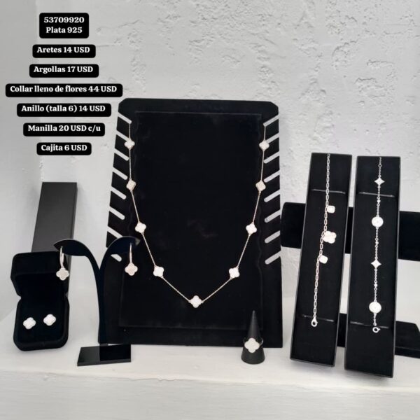 038 Conjunto Van Cleef (Ampliar la imagen para ver los valores por separado.)