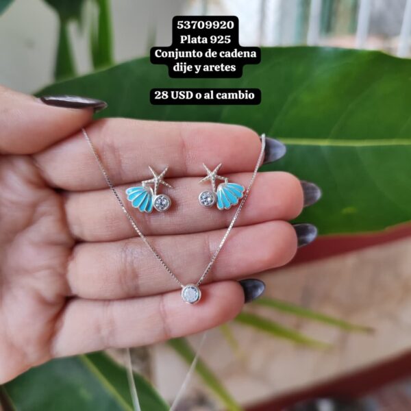 004 Conjunto de Plata 925
