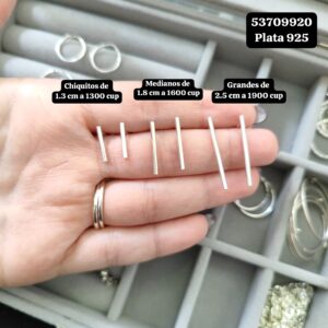 007 Aretes de Plata 925. Ampliar para ver los valores.