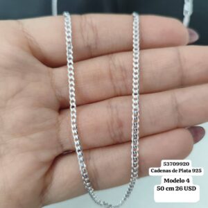 004 Cadena sin dije de 50 cm