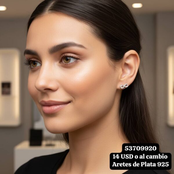 016 Aretes de Plata 925 - Imagen 2