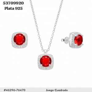 014 Conjunto de Plata 925