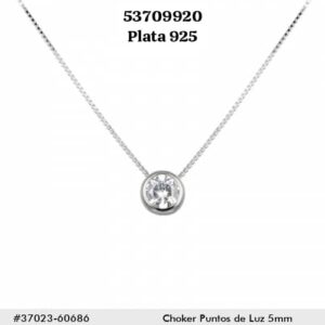 006 Cadena con dije Plata 925