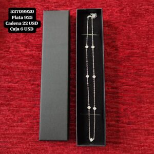 009 Cadena Van Cleef. Plata 925