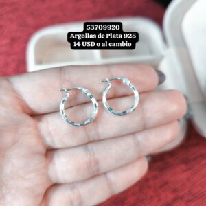 003 Argollas de Plata 925