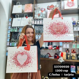 004 Bolsa con tarjeta 1200 cup