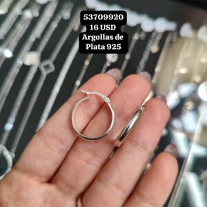 008 Argollas de Plata 925