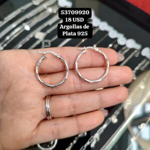 011 Argollas de Plata 925