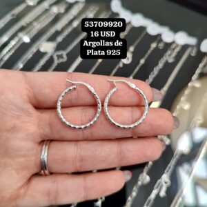 009 Argollas de Plata 925