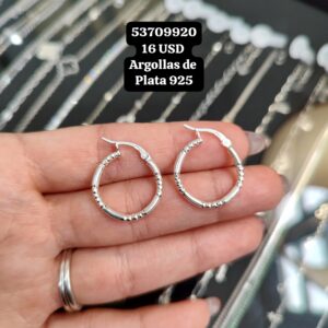 010 Argollas de Plata 925